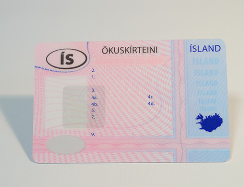 Icelandic driving licence