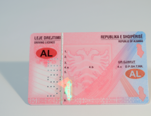 Albanian driving licence